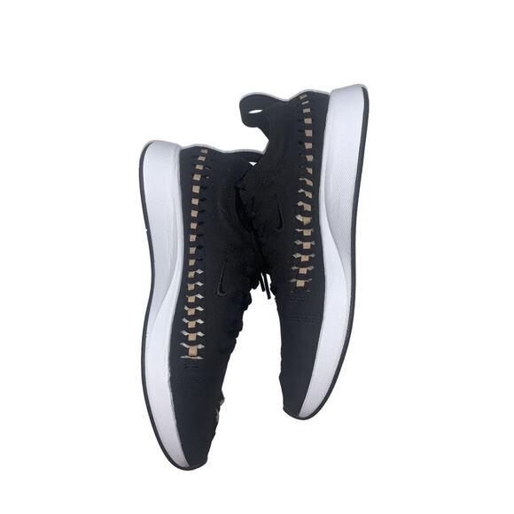 NIKE‎ Women's Dualtone Racer Woven Black/Tan Size 6 - Picture 4 of 14